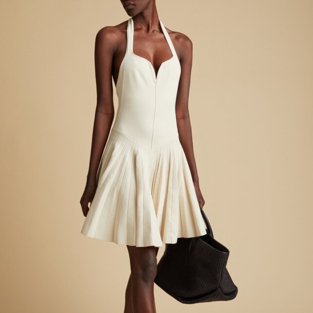 Khaite Kaye Halter Dress